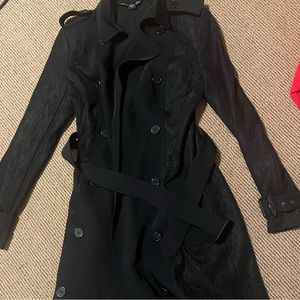 Victoria’s Secret Black Lace Coat